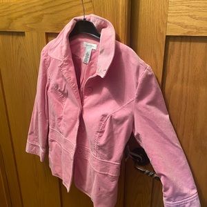 Plush Velvet Pink Jacket